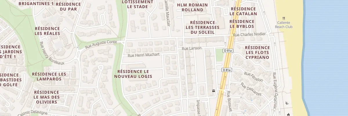 Plan du 13 Rue Alain Lesage à Saint-Cyprien