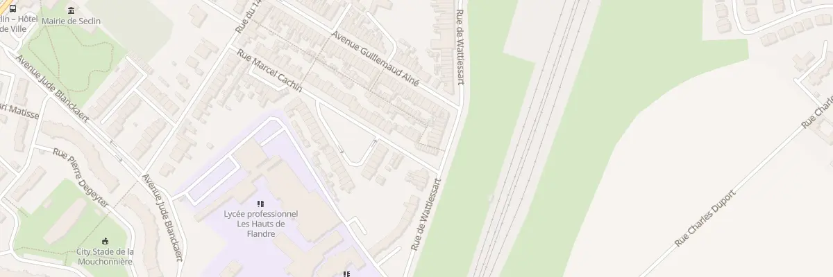 Plan du 55 Rue Marcel Cachin à Seclin