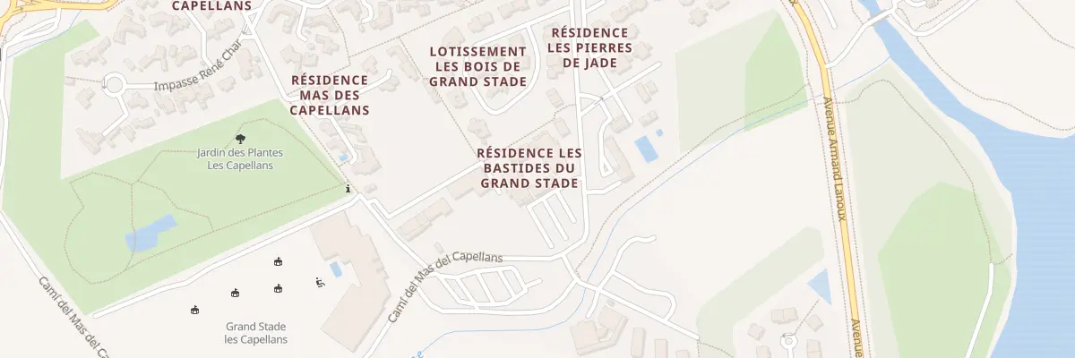 Plan du 9001 Les Bastides du Grand Stad à Saint-Cyprien