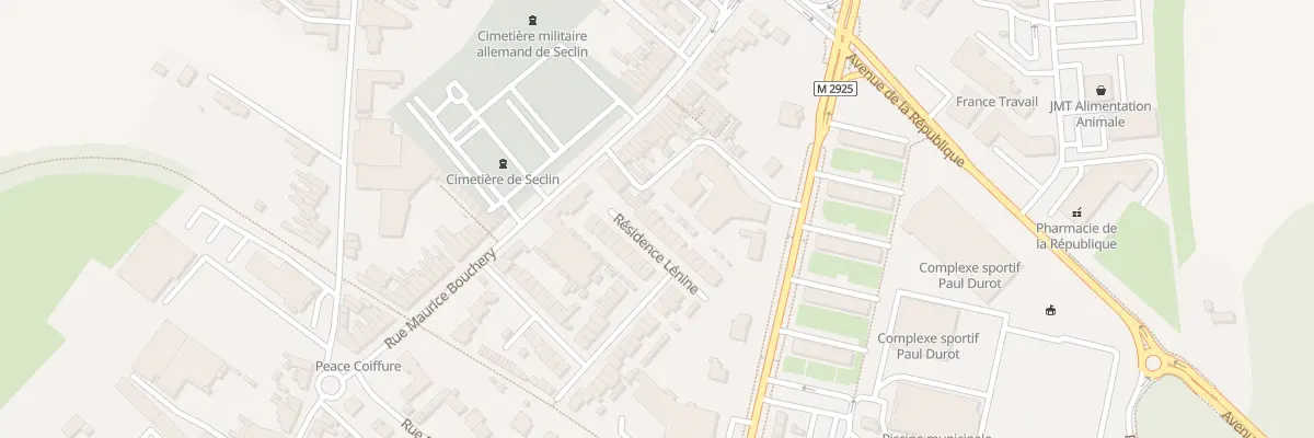 Plan du 64 Rue Groupe Lenine à Seclin