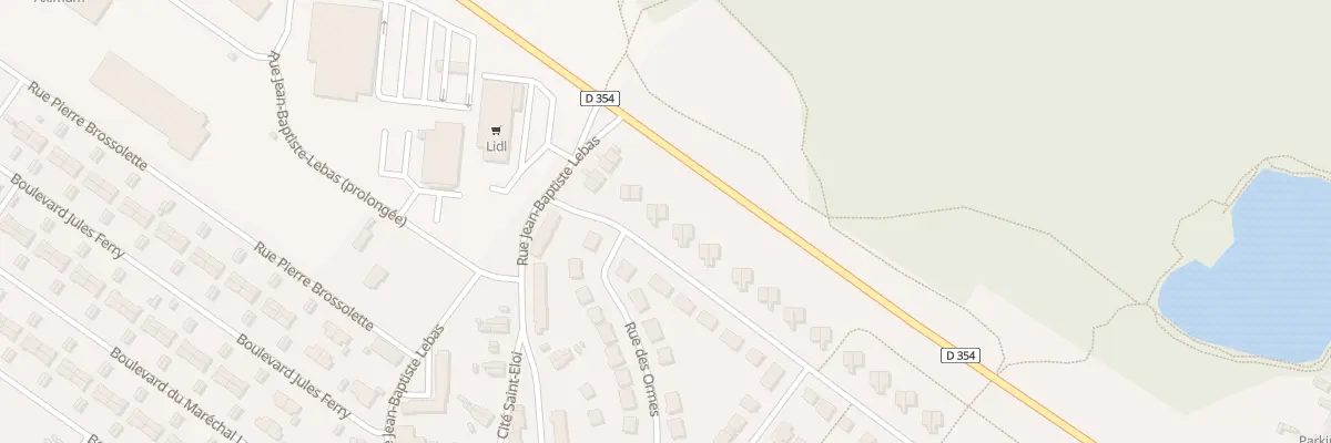 Plan du 515 Rue des Platanes à Ostricourt