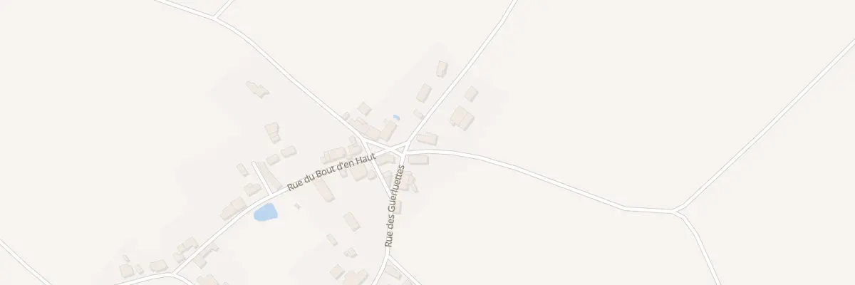 Plan du 12 Rue des Guerluettes à Pougny