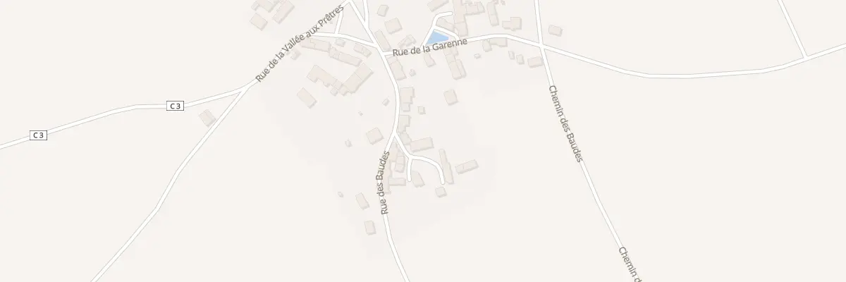 Plan du 3 Imp des Aubepines à Pougny