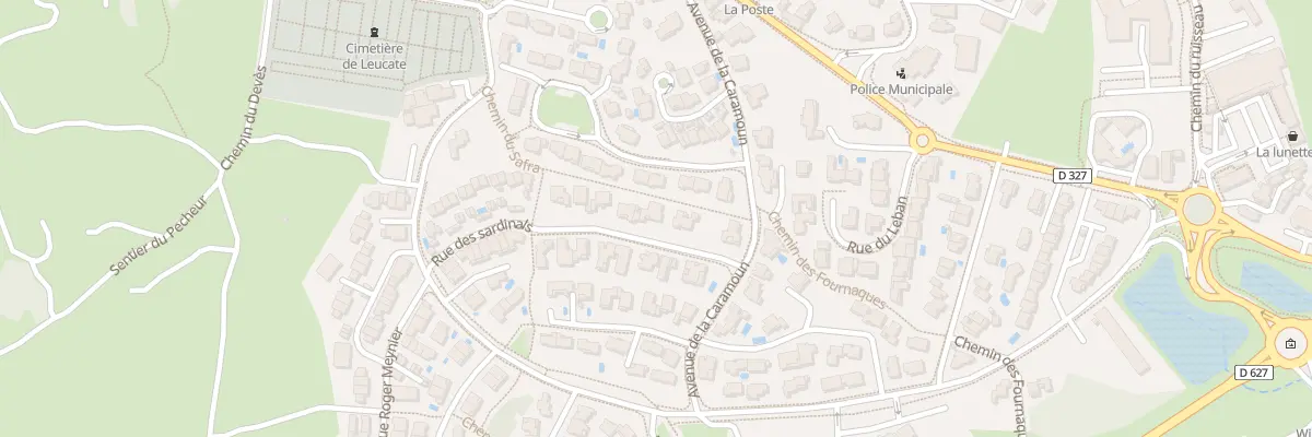 Plan du 6 Rue des Sardinals à Leucate