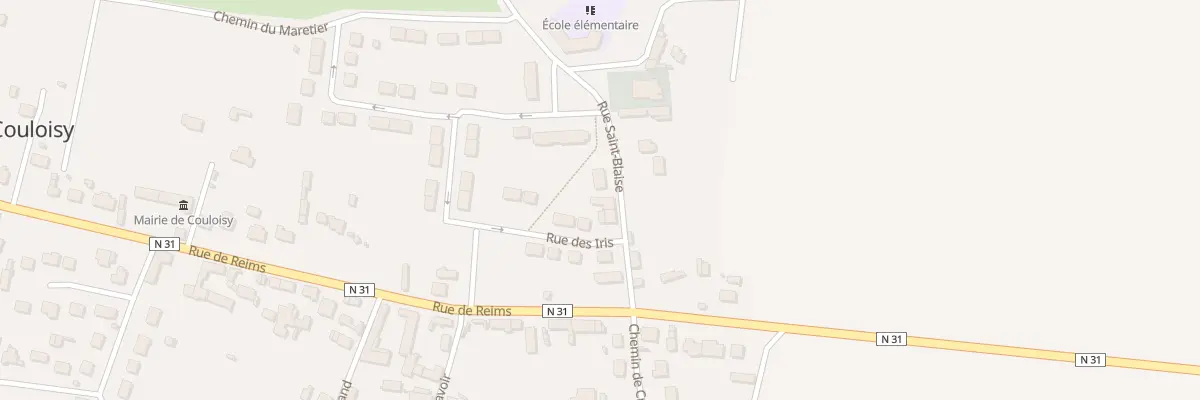 Plan du 4 Rue Saint-Blaise à Couloisy