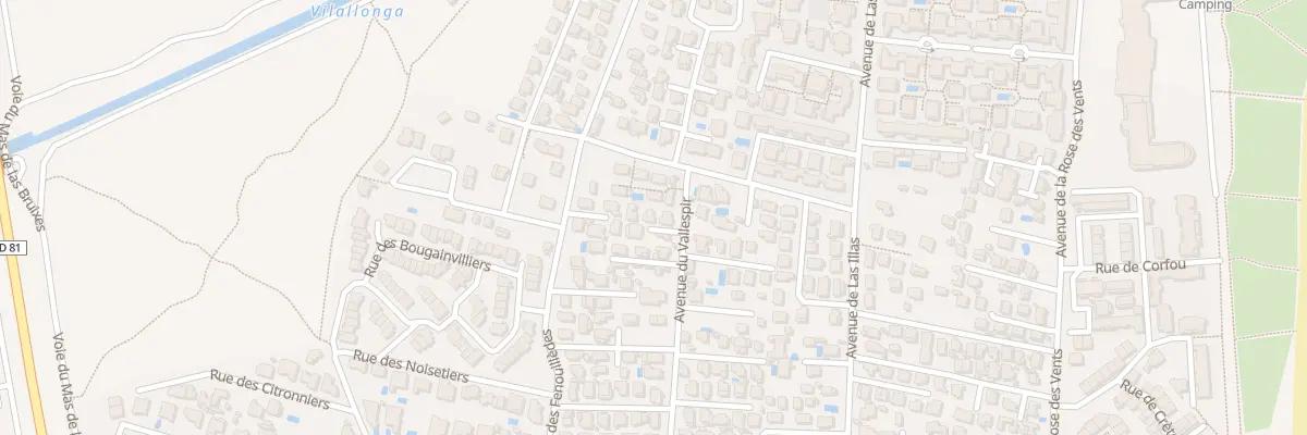 Plan du 29 Av du Vallespir à Sainte-Marie-la-Mer