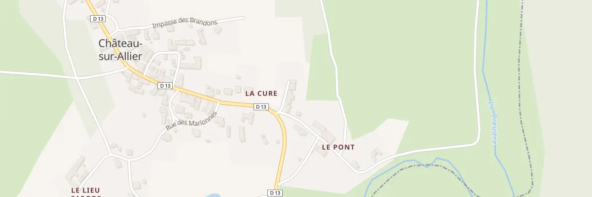Plan du 4 Imp de la Cure à Château-sur-Allier