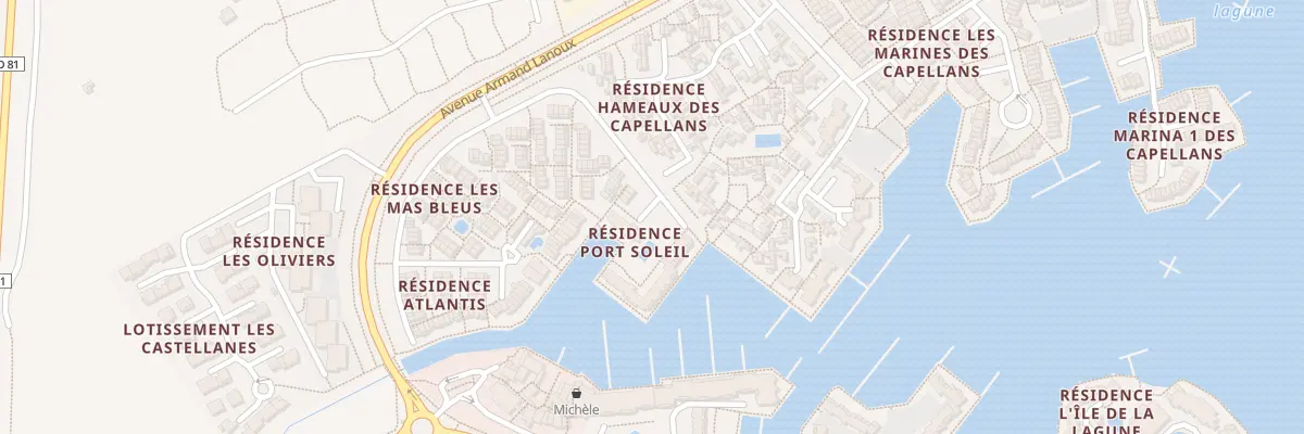 Plan du 9001 Res Port Soleil à Saint-Cyprien