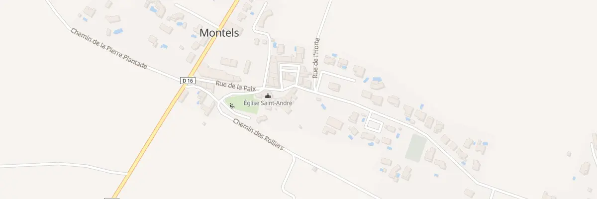Plan du 5052 Le Village à Montels