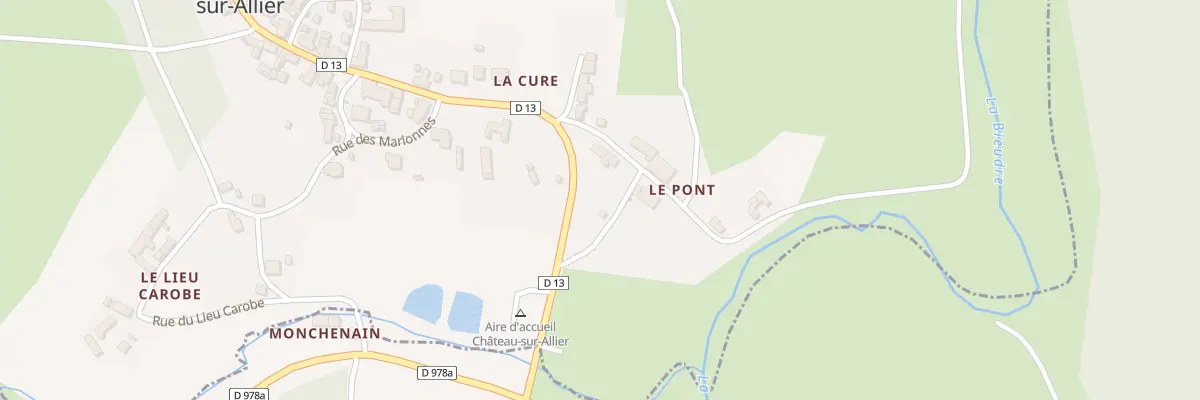 Plan du 4 Rue du Pont à Château-sur-Allier