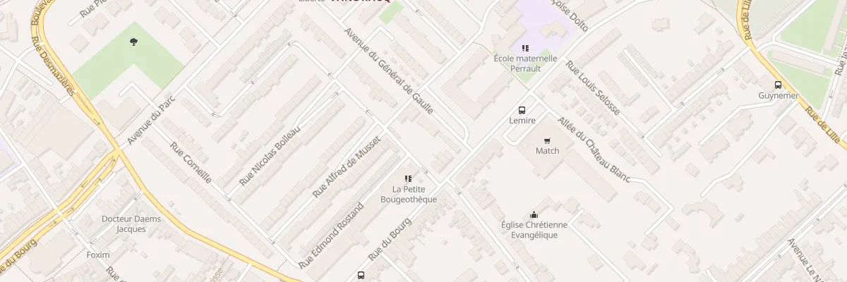 Plan du 279 Rue du Bourg à Lambersart