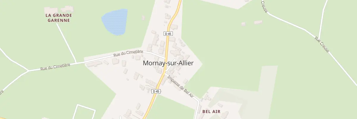 Plan du 4 Pl de l’Eglise à Mornay-sur-Allier