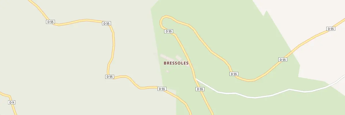 Plan du 5110 Bressoles à Molèdes