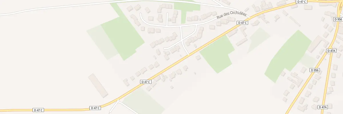 Plan du 7 All des Azalees à Lécluse