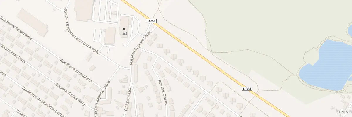 Plan du 493 Rue des Platanes à Ostricourt