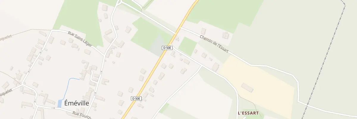 Plan du 50 Rue de la Forêt à Éméville