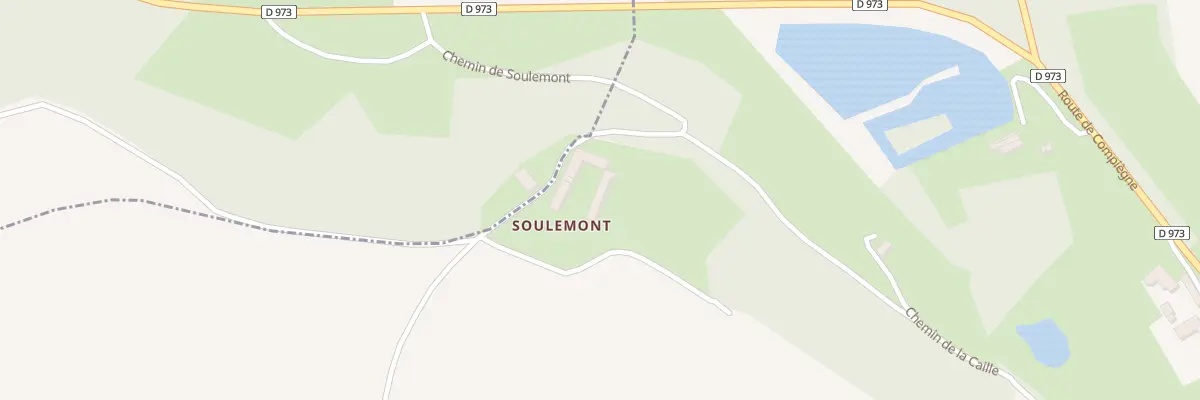 Plan du 1 Sous le Mont à Taillefontaine