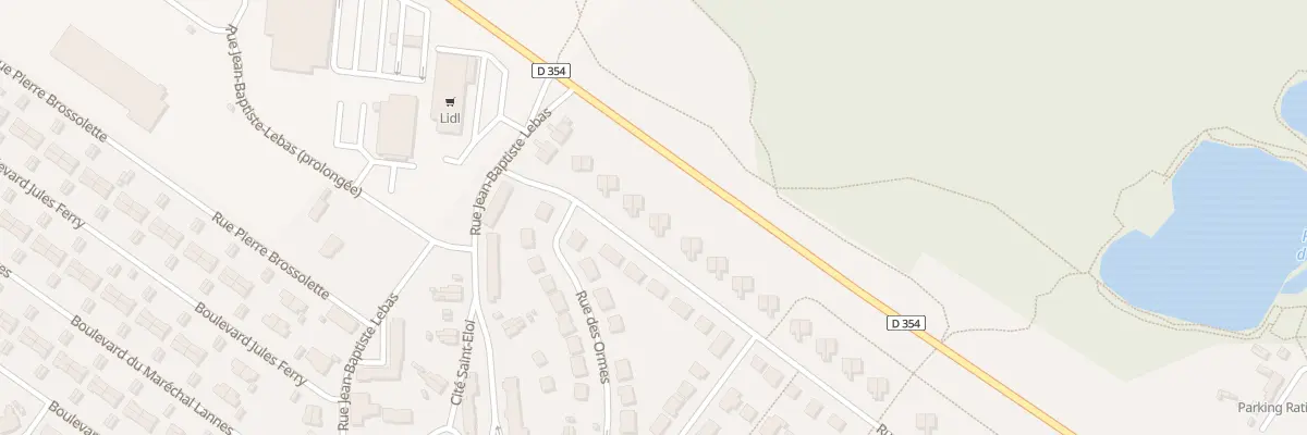 Plan du 477 Rue des Platanes à Ostricourt