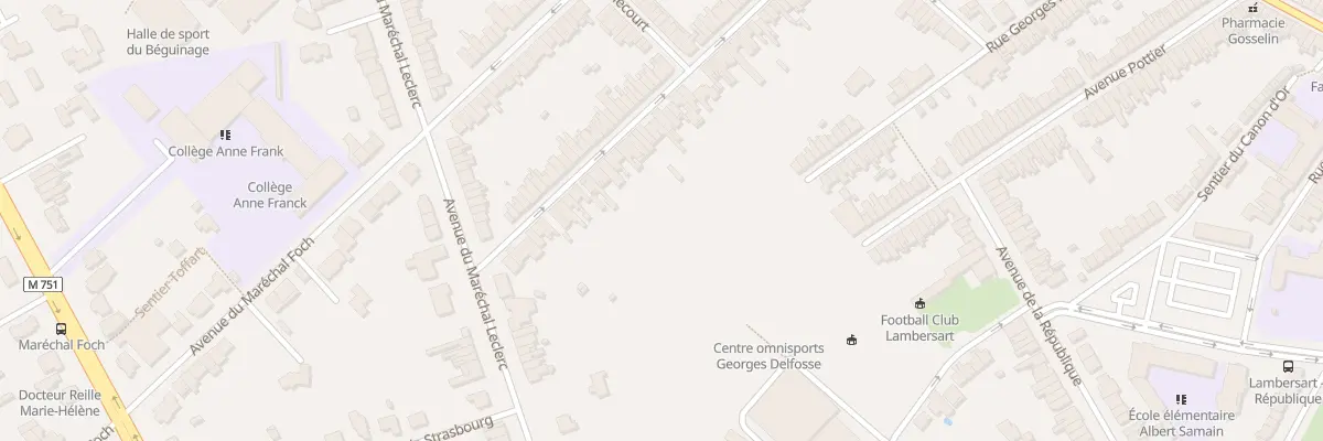 Plan du 113 Av Marceau à Lambersart
