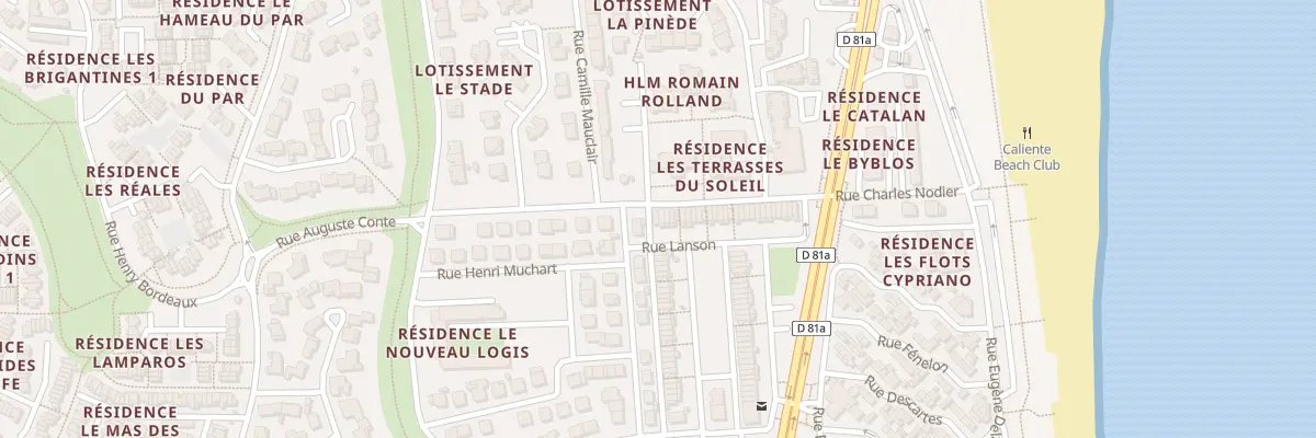 Plan du 48 Rue Lanson à Saint-Cyprien