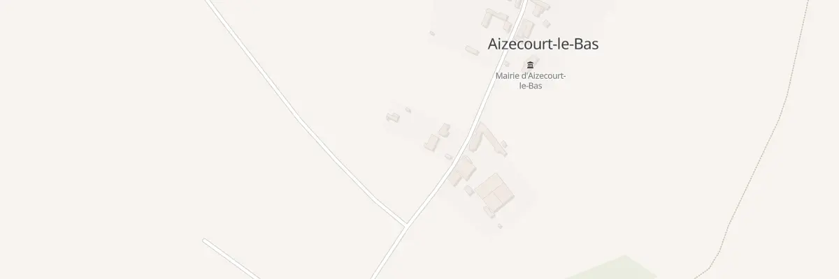 Plan du 13 Rue de la Mairie à Aizecourt-le-Bas