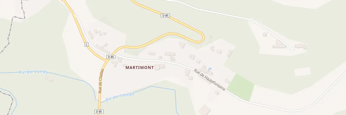 Plan du 5 Rue de Hautefontaine à Croutoy