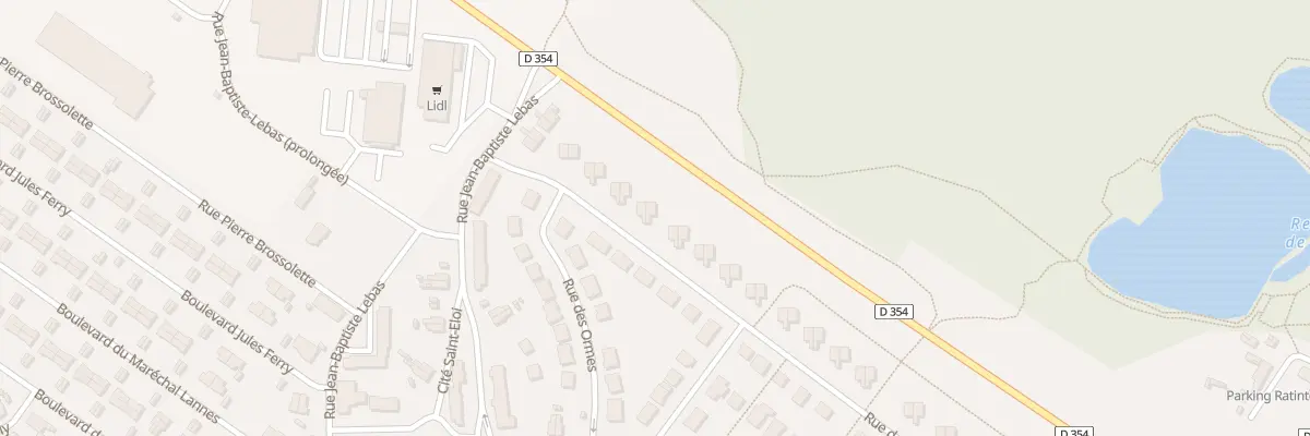 Plan du 471 Rue des Platanes à Ostricourt