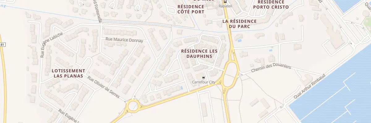 Plan du 5 Rue Paul Féval à Saint-Cyprien