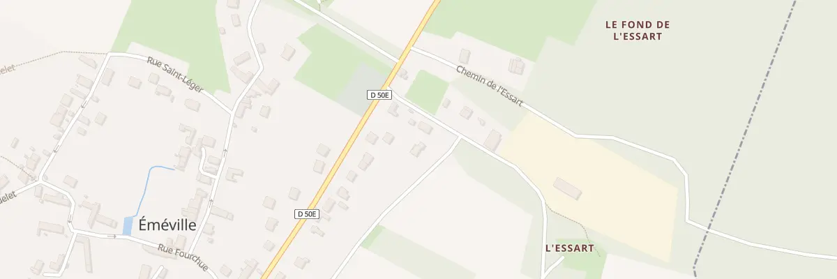 Plan du 48 Rue de la Forêt à Éméville