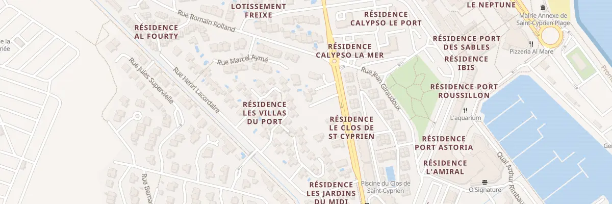 Plan du 122B Rue Doc Schweitzer à Saint-Cyprien