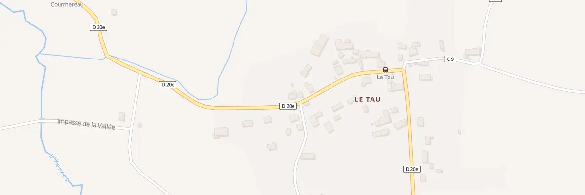 Plan du 1 Rue du Beuvron à Touquin