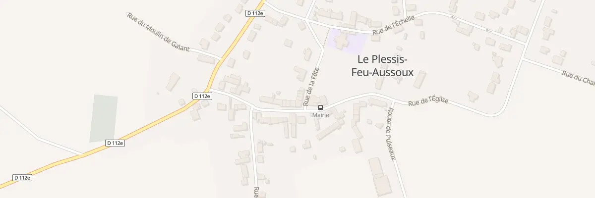 Plan du 1C Rue de la Fête au Plessis-Feu-Aussoux
