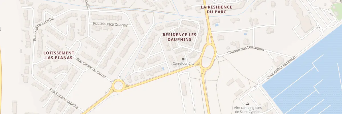 Plan du 11 Rue Paul Féval à Saint-Cyprien