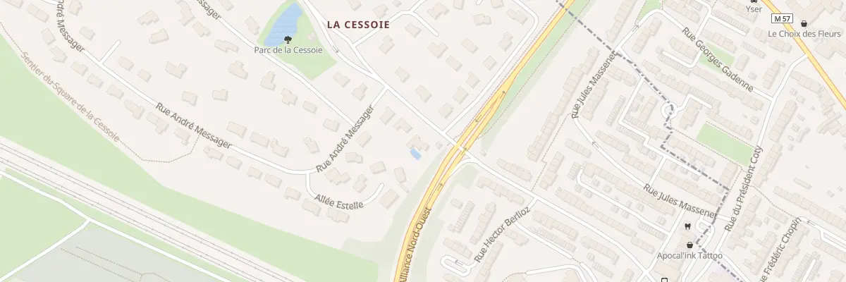 Plan du 89 Rue Charles Gounod à Lambersart