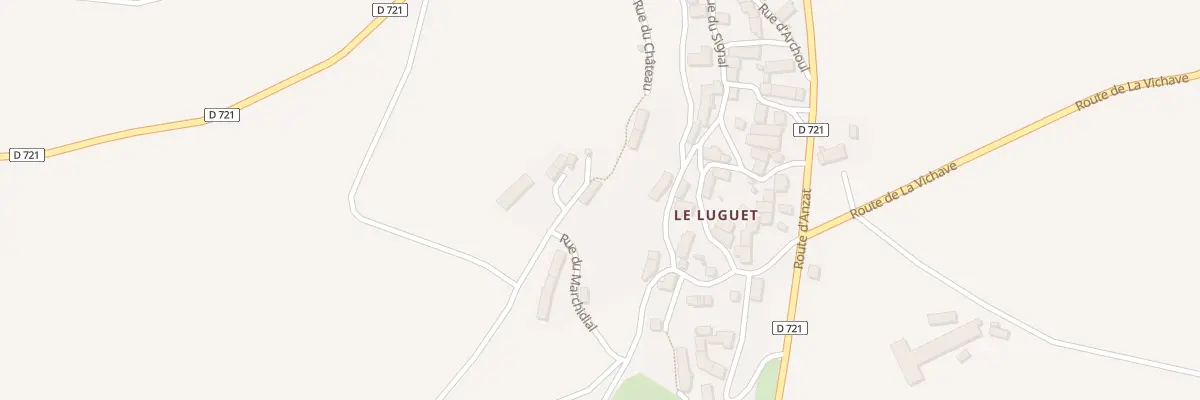 Plan du 5242 Luguet Marchidial à Anzat-le-Luguet