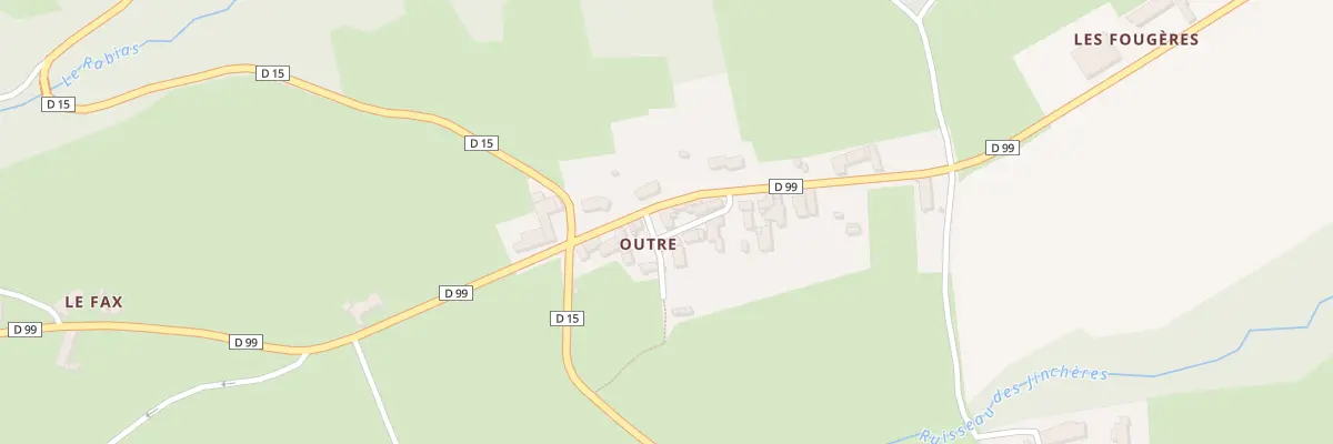Plan du 5032 Outre à Marcillat