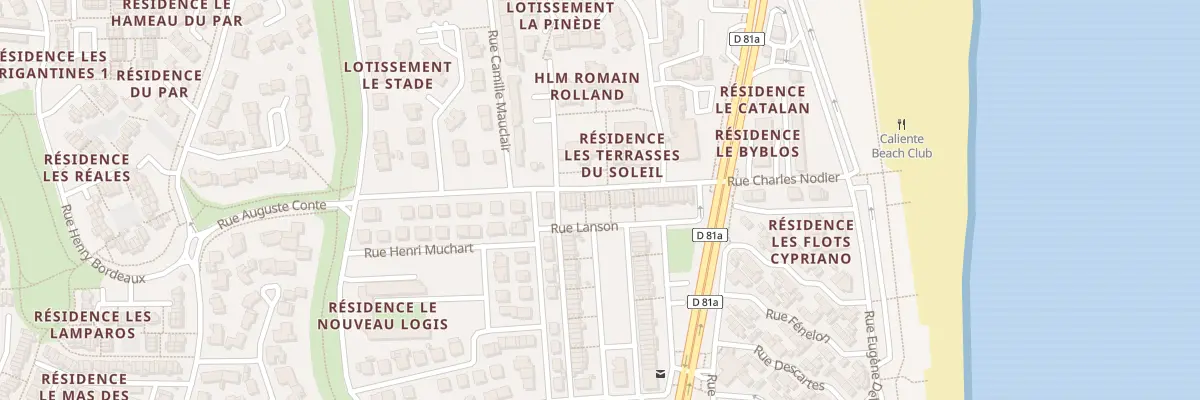 Plan du 36 Rue Lanson à Saint-Cyprien
