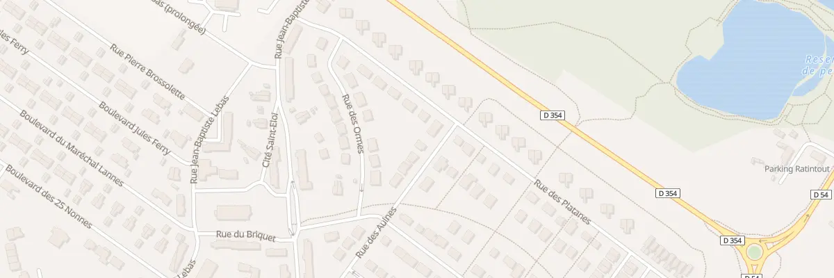 Plan du 222 Rue des Aulnes à Ostricourt