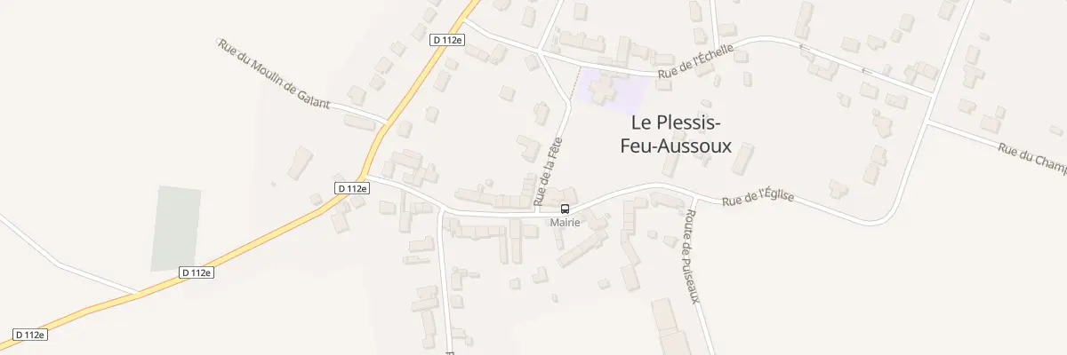 Plan du 1A Rue de la Fête au Plessis-Feu-Aussoux