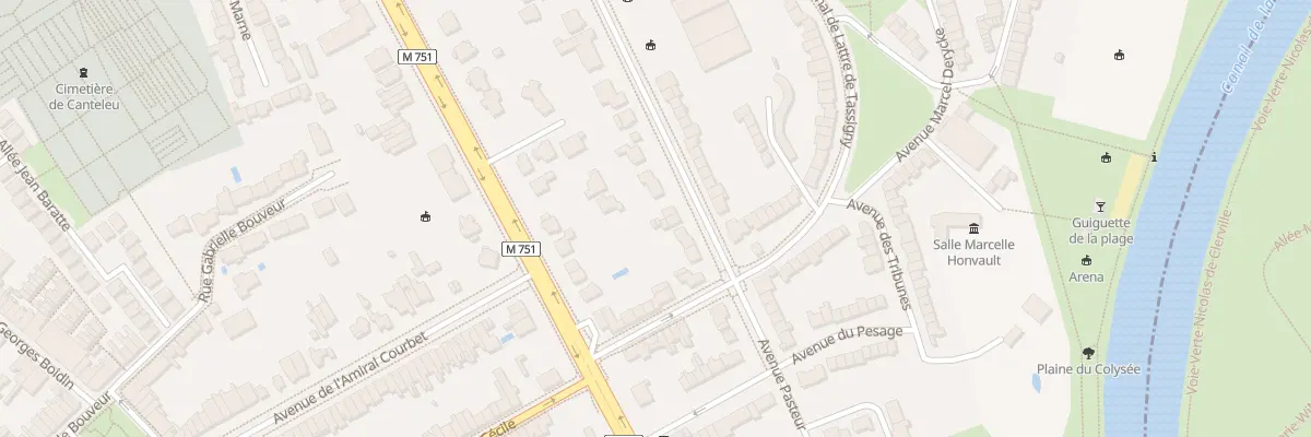 Plan du 24 Av Pasteur à Lambersart