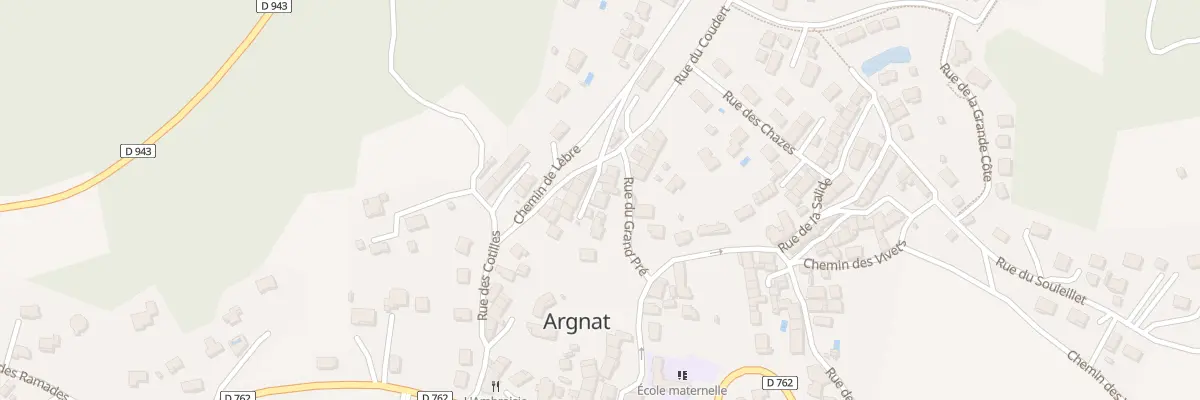Plan du 7 Imp des Noyers à Sayat