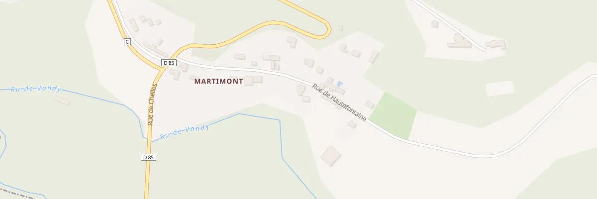 Plan du 14 Rue de Hautefontaine à Croutoy