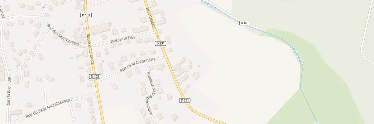 Plan du 2 Imp de la Colonnerie à Montacher-Villegardin