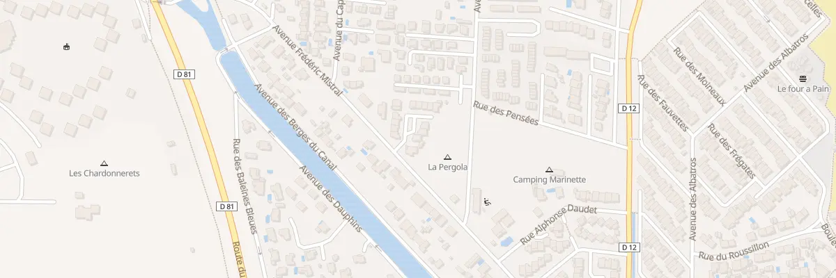 Plan du 6 Rue Vincent Scotto à Sainte-Marie-la-Mer