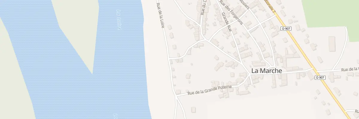 Plan du 5 Rue de la Petite Poterne à La Marche