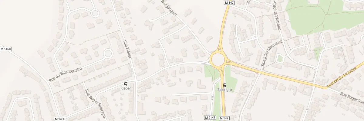 Plan du 122 Rue Roger Salengro à Wattignies