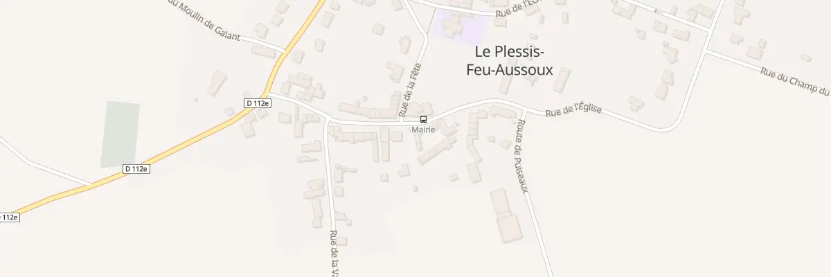 Plan du 14 Rue de l’Eglise au Plessis-Feu-Aussoux