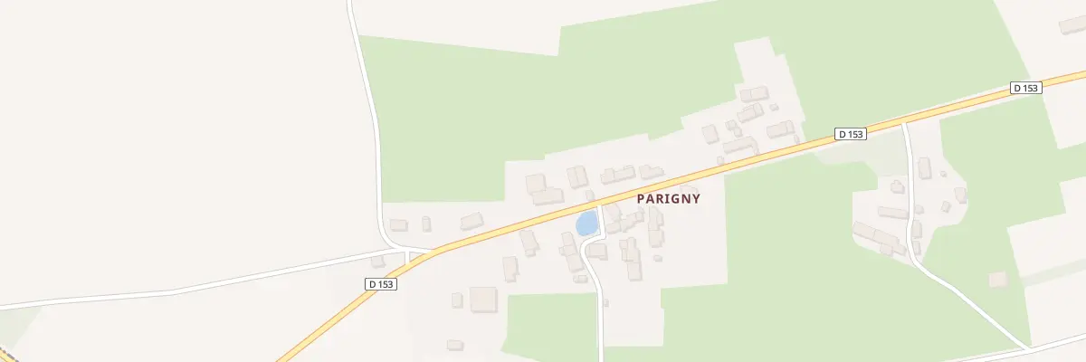 Plan du 519 Parigny à Alligny-Cosne
