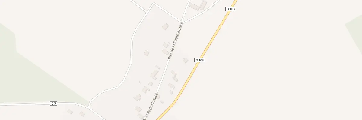 Plan du 2 Rue de la Petite Justice à Vallery