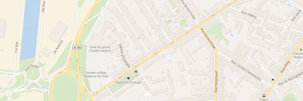 Plan du 164 Rue de la Bassée à Lille